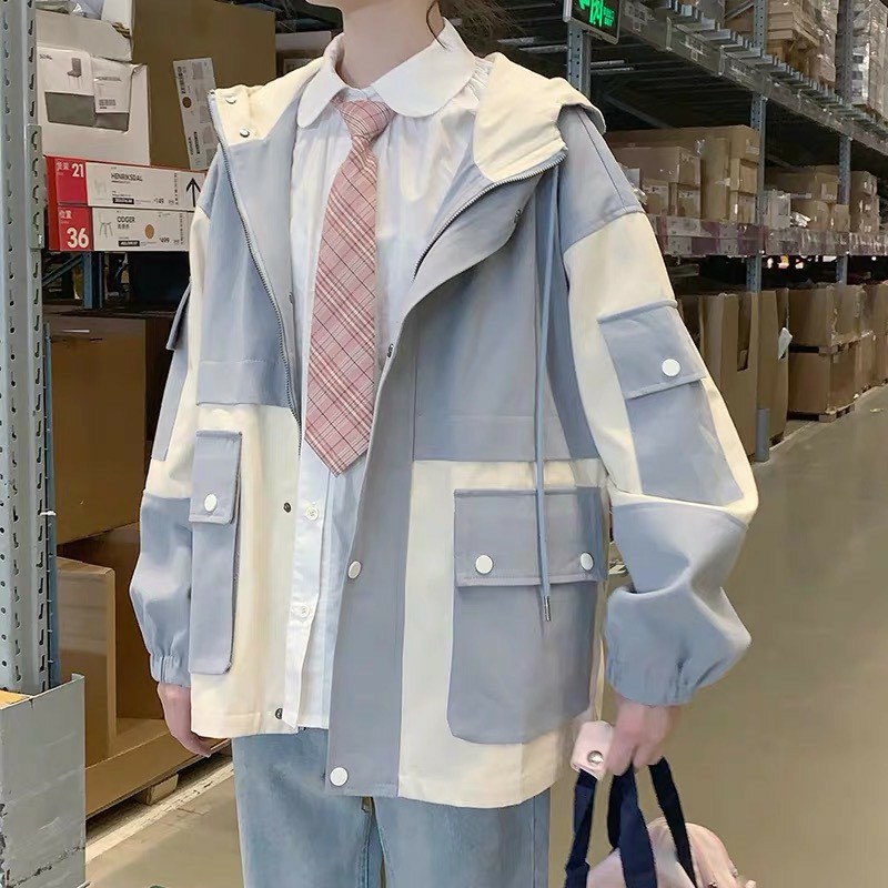 Áo Khoác Kaki Lót Dù M A S Jacket Form Rộng Unisex | BigBuy360 - bigbuy360.vn