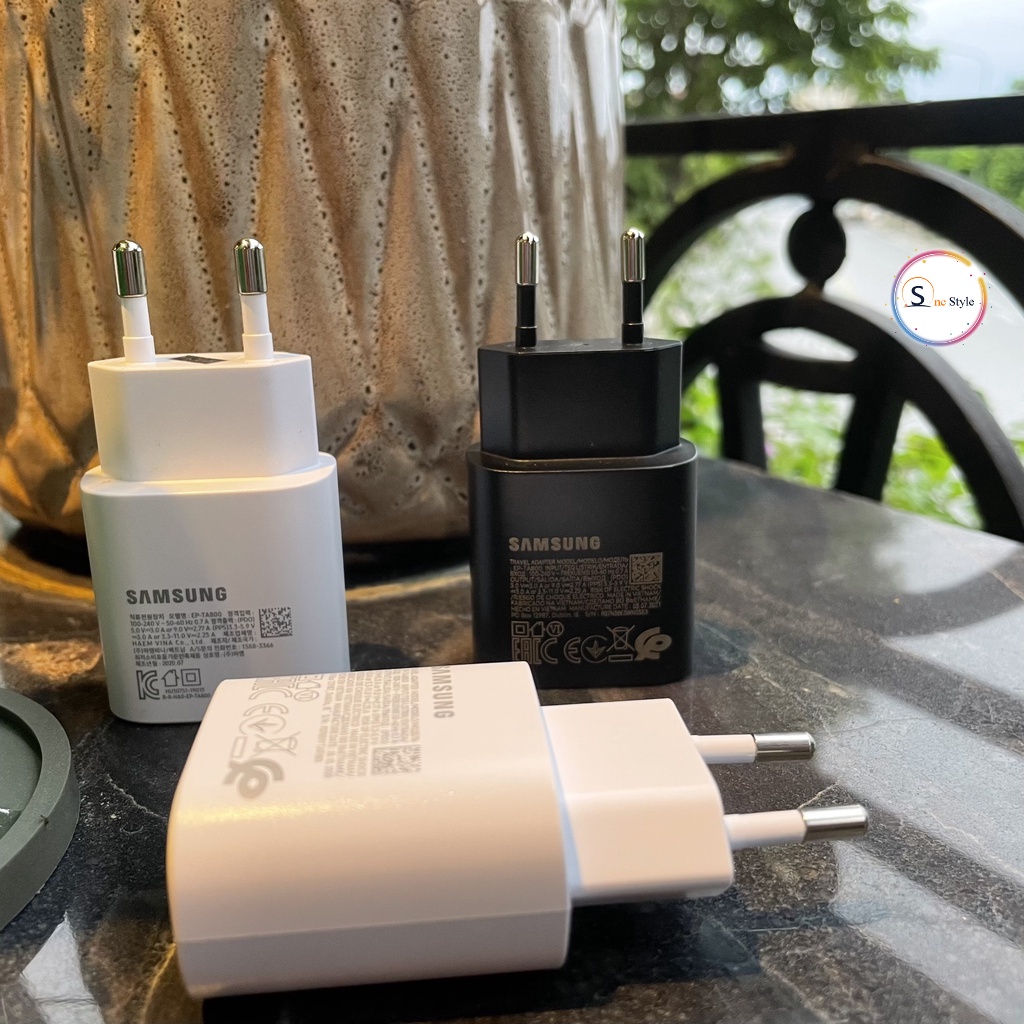 Bộ sạc nhanh samsung 25W sổng Type C chính hãng Note 10 Note 20 A71, A70, A80, A90, S20, S20+, S20 Ultra