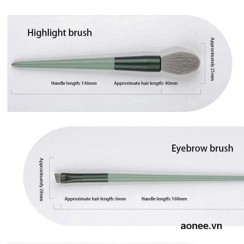 ✨✨Bộ Cọ Xanh 13 Món Tặng Kèm Túi Vải Xinh