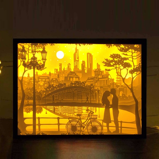 Hộp đèn ngủ 3D