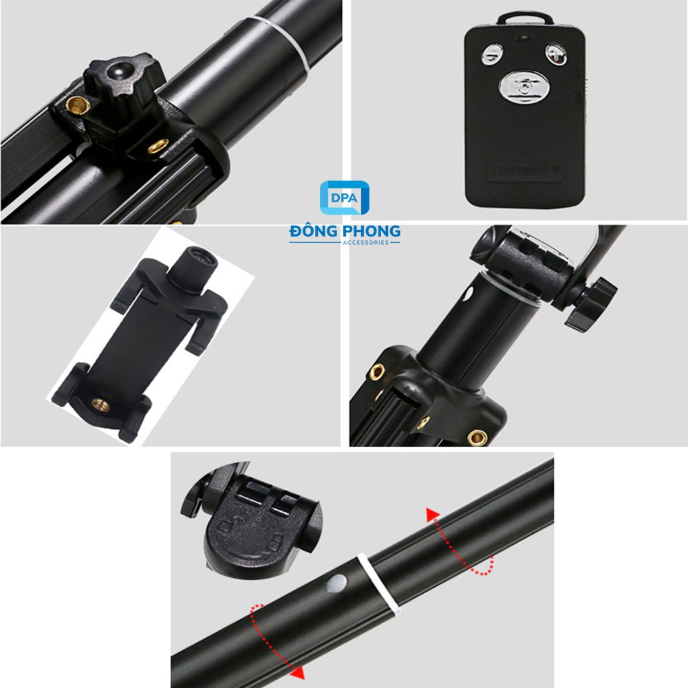 Gậy Chụp Hình 3 Chân Yunteng VCT-1688 - Tripod Điện Thoại, Máy Ảnh | BigBuy360 - bigbuy360.vn