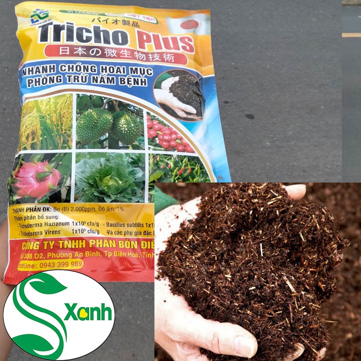 Men ủ  phân Trichoderma - Túi 1kg