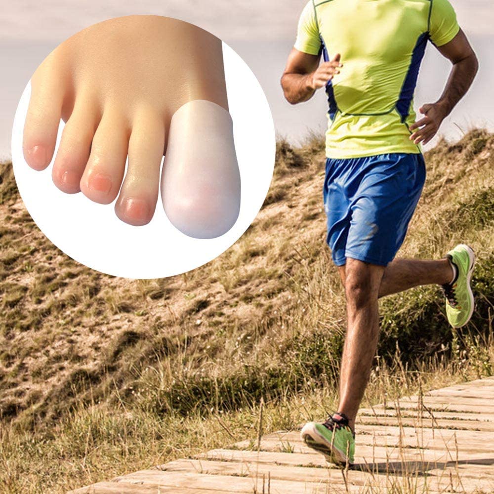 Gel Bọc Ngón Chân Để Bảo Vệ Ngón Chân Từ Ma Sát.