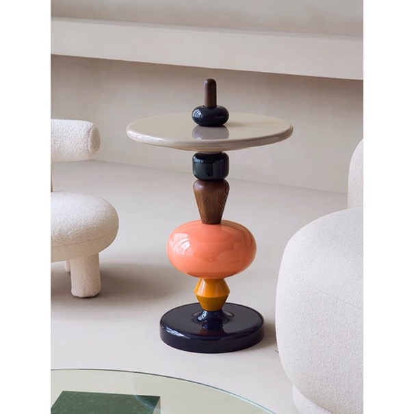 Bàn cafe Shuffle Table Side || Bàn xếp xáo trộn phong cách Bắc Âu