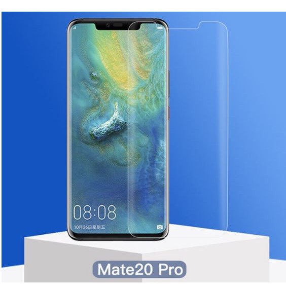 Dán kính cường lực full màn keo UV Huawei Mate 20/ Mate 20 Pro