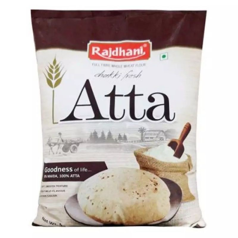 500g bột mì nguyên cám Atta làm bánh eatclean (chia lẻ từ túi 5kg)