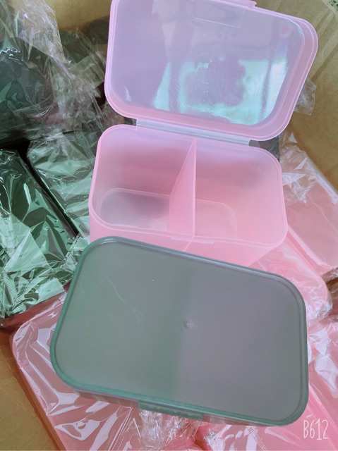 Hộp nhựa 2 ngăn loại tốt