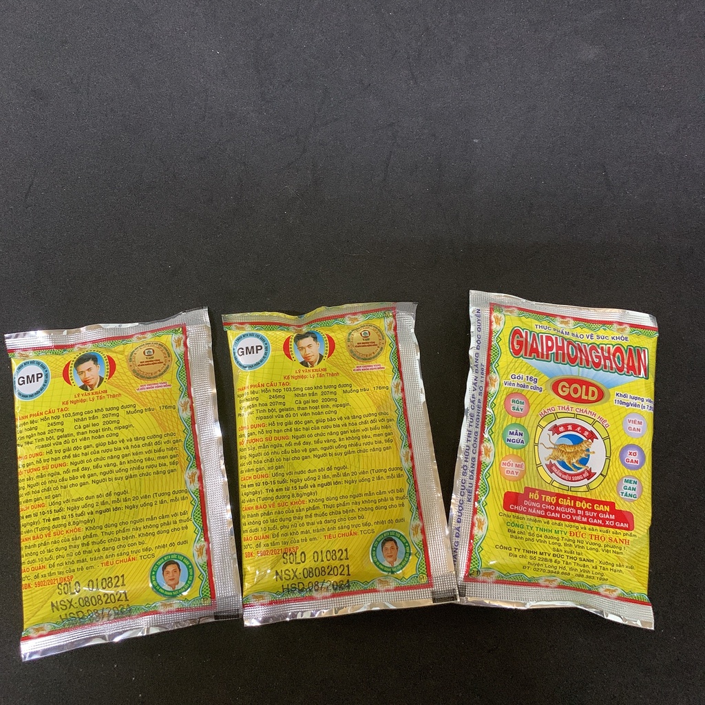5 GÓI GIẢI PHONG HOÀN - XỔ ĐỘC GAN
