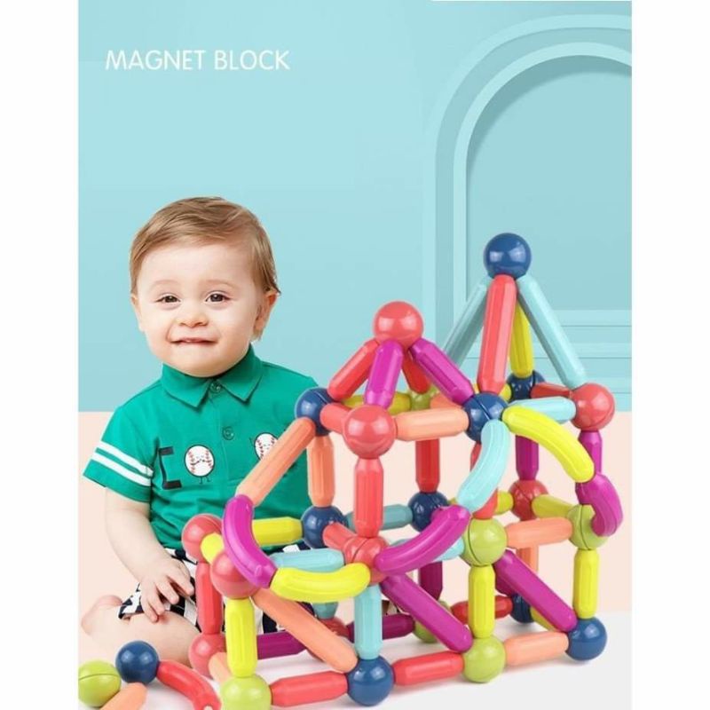 Đồ Chơi Xếp Hình Cho Bé BằngNam Châm, Đồ Chơi Xếp Hình Lego