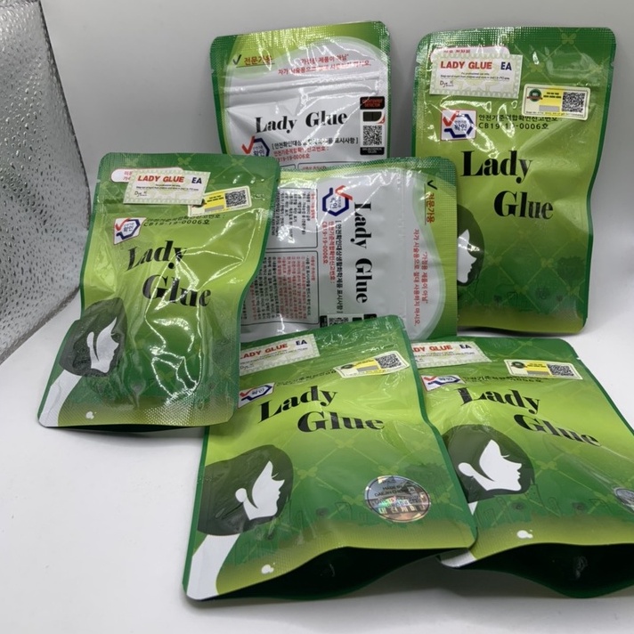 Keo nối mi Lady glue xanh-quyên quyên