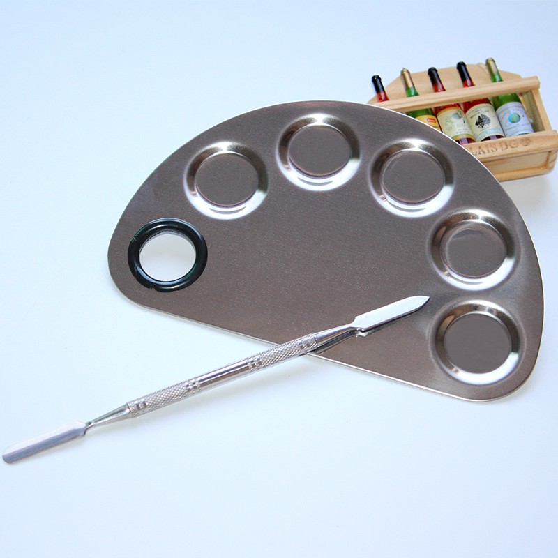 Bảng vẽ IMAGIC bằng thép không gỉ cho trang điểm màu nước/acrylic 117g