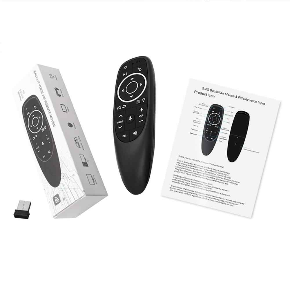 Điều khiển Chuột bay Voice G10s - Remote Mouse Air Voice sử dụng cho TV Box Học Lệnh Kèm Chức Năng Con Quay Hồi Chuyển