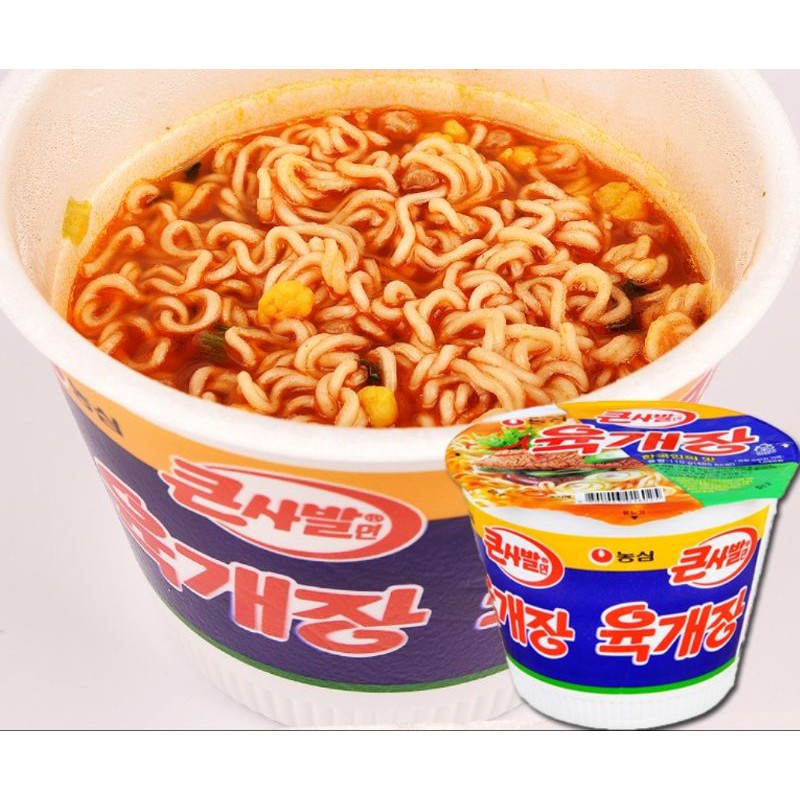 MÌ VỊ CANH BÒ HẦM HÀN QUỐC YUKGAEJANG 86g.