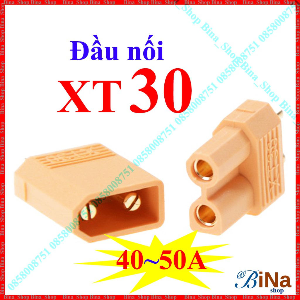 Đầu nối XT30 30A-50A
