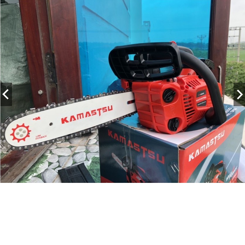 Máy cưa xích mini tay cụt KAMASTSU KM2500 - máy siêu nhẹ cắt tỉa cành trên cao MIỄN PHÍ SHIP