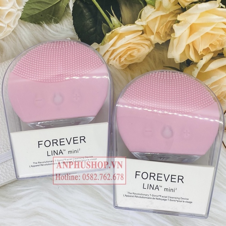 Máy rửa mặt Forever Lina Mini 2, Máy rửa mặt massage - Sản phẩm chính hãng