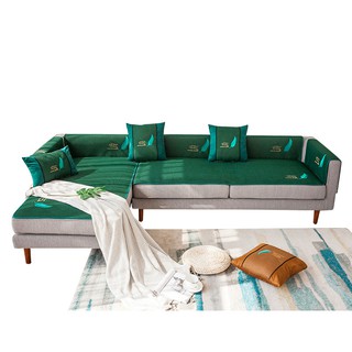 Miếng Lót Ghế Sofa Thêu Lông Vũ