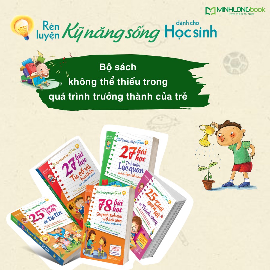 SÁCH - Rèn Luyện Kỹ Năng Sống Cho Học Sinh ( NHIỀU CHỦ ĐỀ )