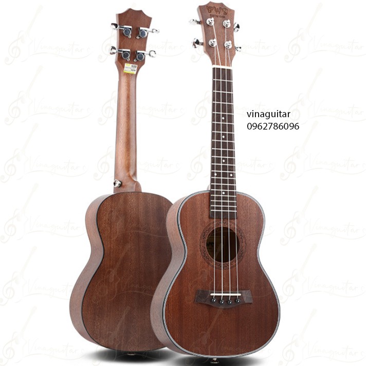 Đàn Ukulele BWS BMGV1 Cỡ Concert Full Gỗ Sapale 23 inch Chính Hãng