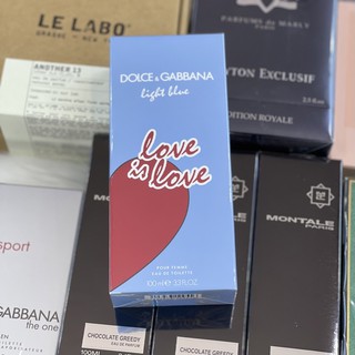 Nước hoa nữ d&g light blue love is love 100ml