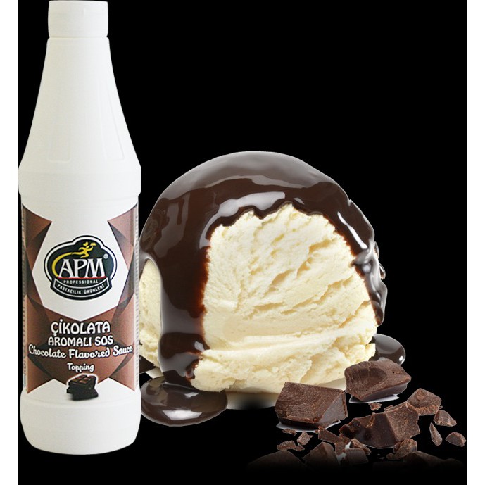 Sốt/ Sauce APM Hương Caramel/Socola/Dâu chai 1kg