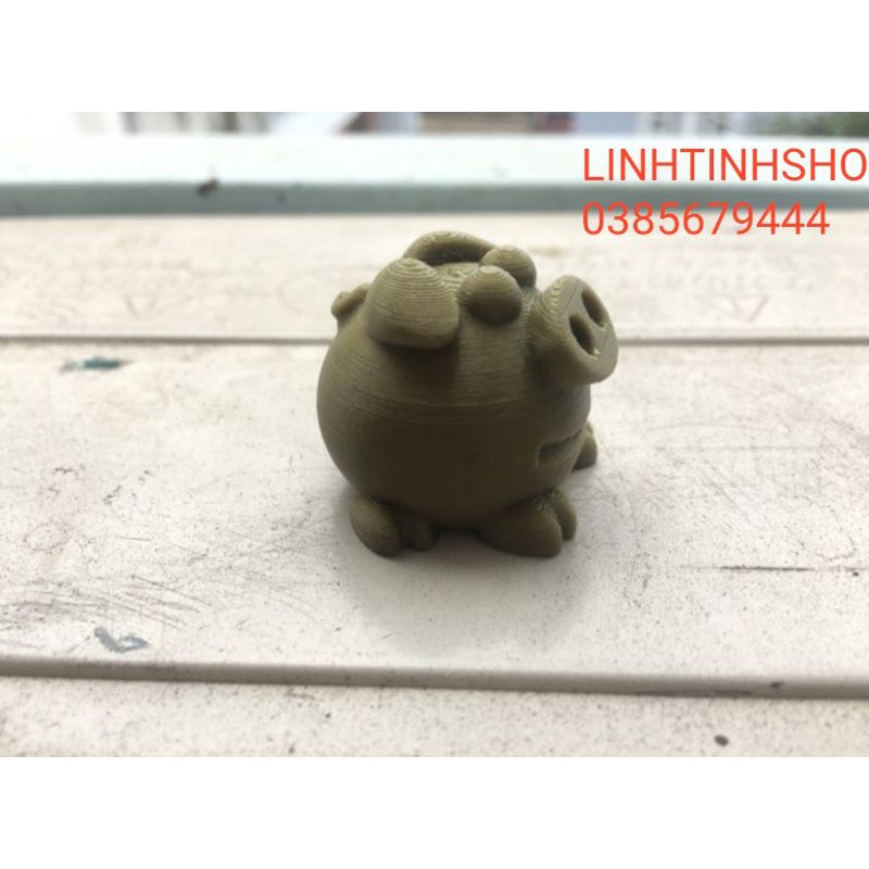 ĐẦU NẶN KEM ĐÁNH RĂNG HEO PEPA CỤC SÚC 3DP-RINTING