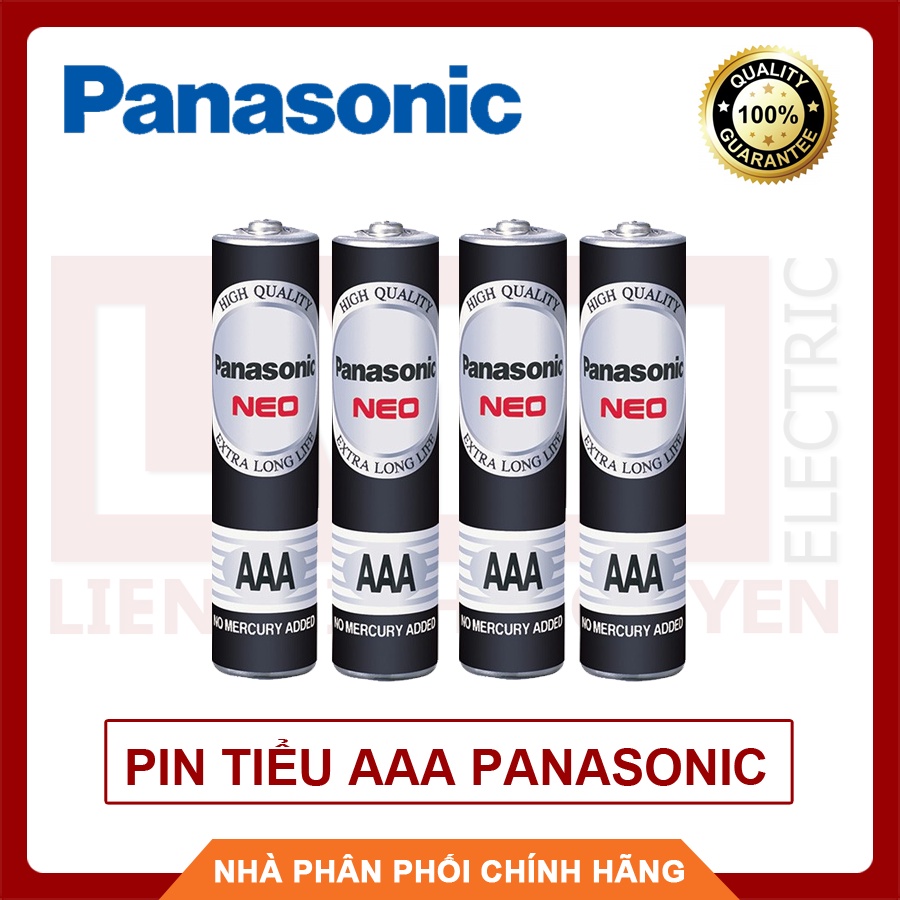Cặp 2 viên Pin tiểu AAA Panasonic sử dụng cho remot loại nhỏ,đồ chơi trẻ em,..
