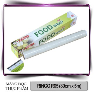 Màng bọc thực phẩm Ringo nhỏ R05 (30cm x 5m)