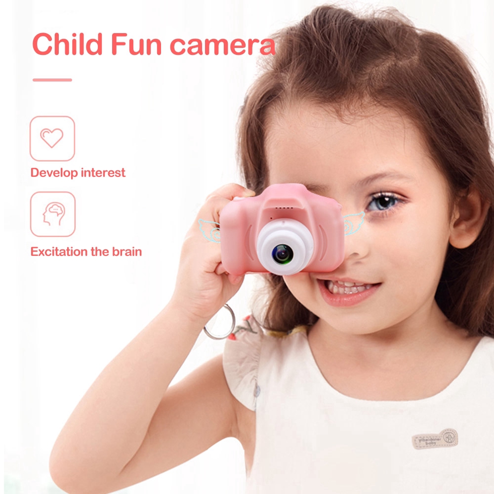 Máy Ảnh Kỹ Thuật Số Mini 2 Inch HD Dễ Thương Cho Bé