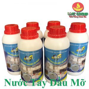 Nước tẩy rửa dầu mỡ bám lâu ngày trên xoong nồi, máy hút mùi