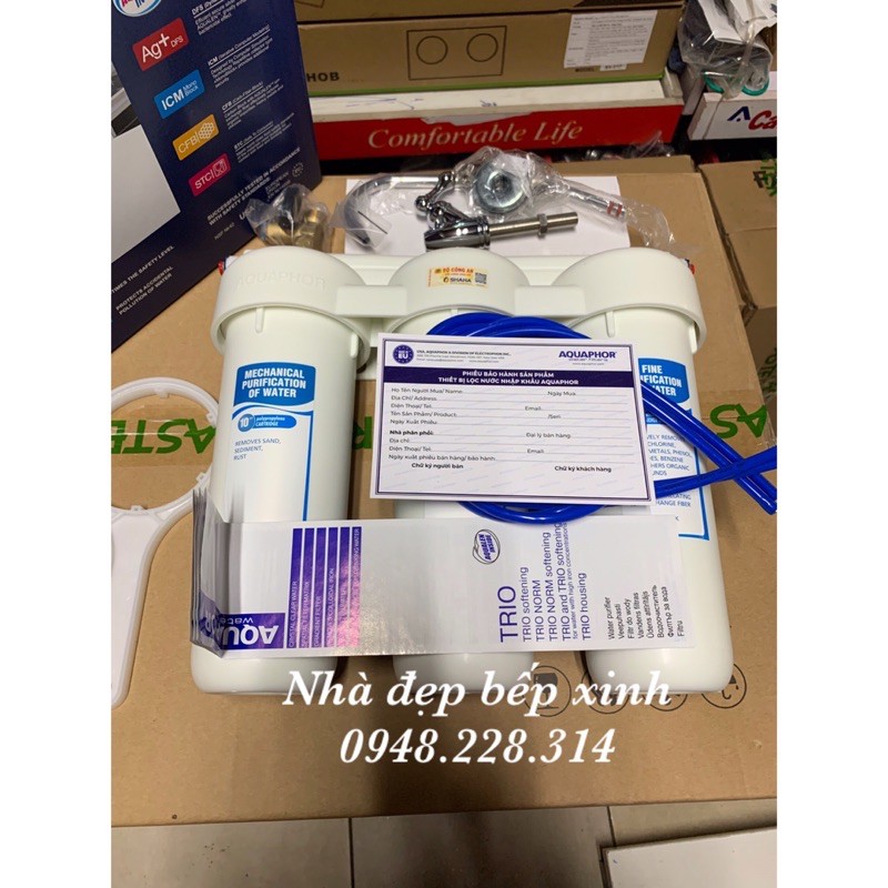 Máy lọc nước Aquafor không điện không nước thải