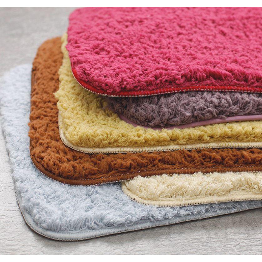 Thảm chùi chân nhà tắm SILVA 40*60 (nhiều màu)