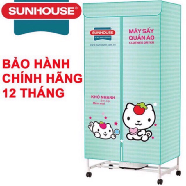 Máy Sấy Quần Áo Sunhouse SHD2702 BH 12 tháng