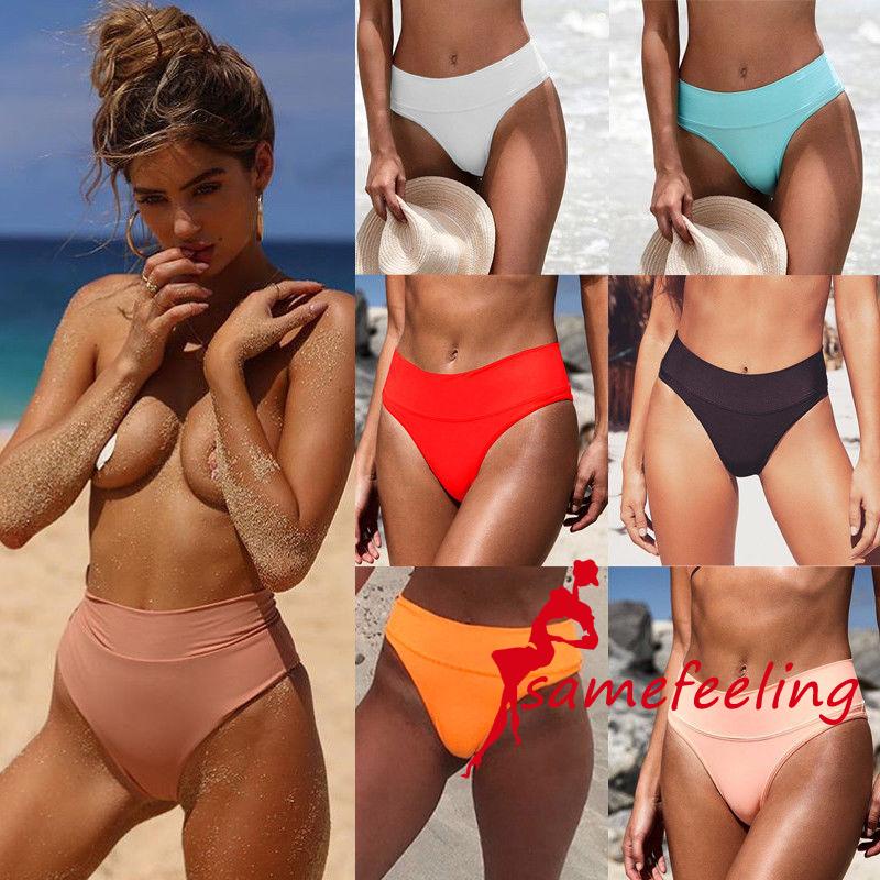 Sf♫Quần bikini Lưng Cao Thời Trang Mùa Hè Quyến Rũ Cho Nữ
