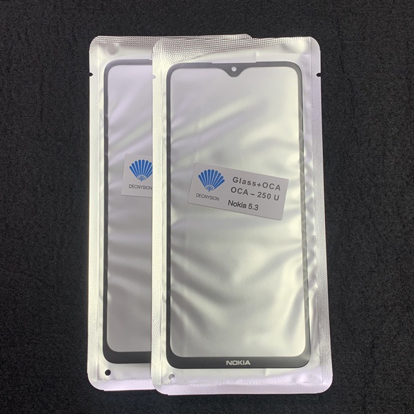 Kính liền keo Nokia 5.3 ĐEN