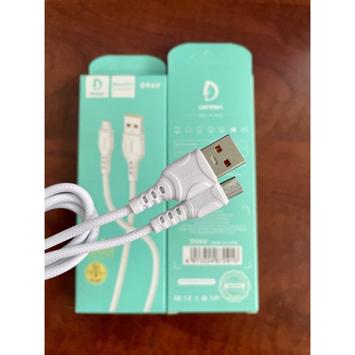 CÁP SẠC DENMEN D06V MICRO USB (2.4A)