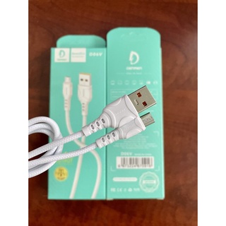 Cáp sạc denmen d06v micro usb