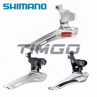 Shimano Sora FD-3400 / FD-3500 / FD-R3000 Xe đạp đường trường 2x9 Tốc độ Derailleur Kẹp-on 31.8 / 34.9mm