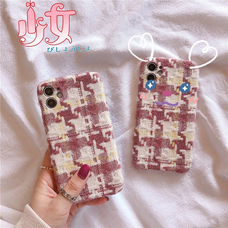 Ốp lưng iphone Auto Vải Thổ Cẩm  Thích hợp iphone 11,12 pro max,12,12 pro,11 pro max,11 pro,7 plus,7,xs max,8g,