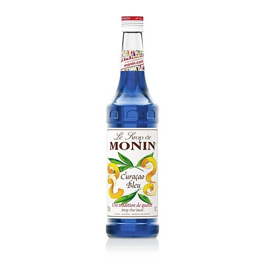 Syrup Monin Vỏ Cam Chanh Xanh (Blue Curacao) 700 ml - SMO004