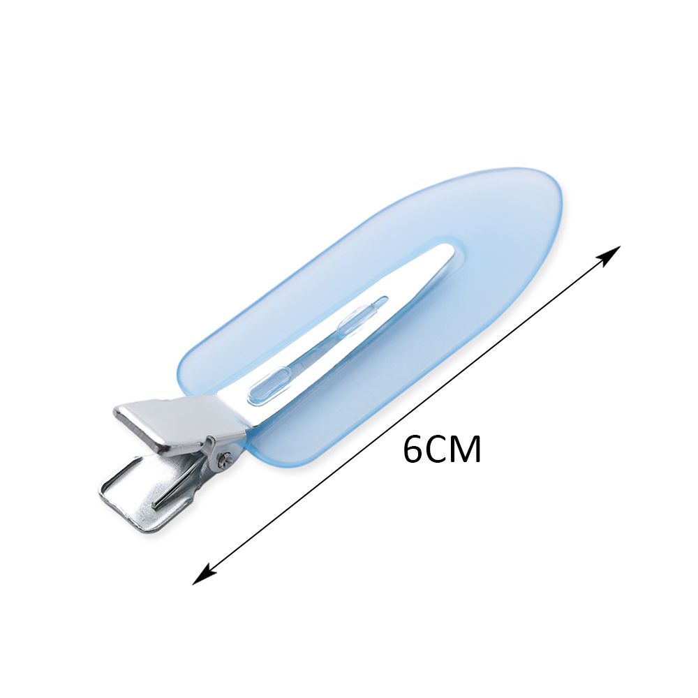 (Hàng Mới Về) Bộ 4 Kẹp Tóc Cố Định Không Để Lại Dấu Vết Màu Kẹo Trong Suốt Thời Trang