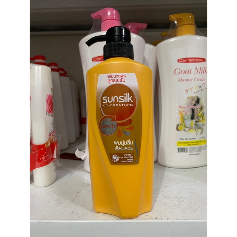 Dầu xả Sunsilk Thái Lan 425ml màu vàng