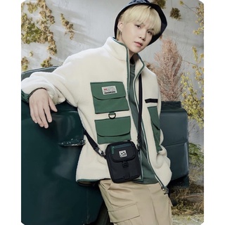 Áo lông suga fila x bts explore now