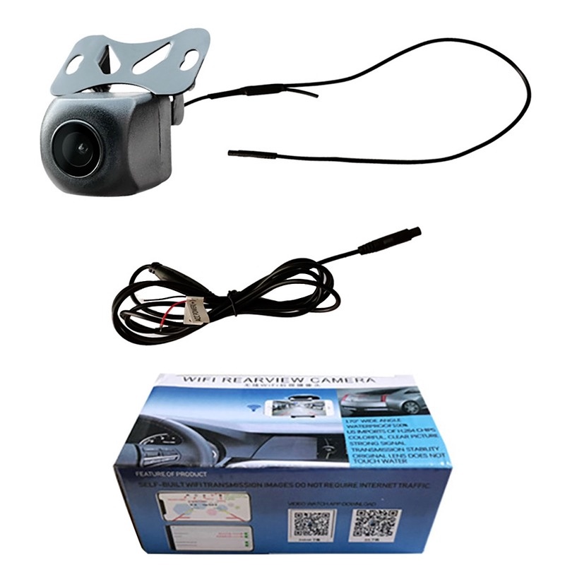12v 170° Camera Quan Sát Phía Sau Góc Rộng Không Dây Kết Nối WiFi Cho Xe Hơi | BigBuy360 - bigbuy360.vn