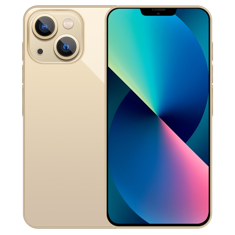 Điện thoại thông minh nhận dạng vân tay toàn màn hình lớn i13pro8 + 256GB mới Hệ điều hành Android