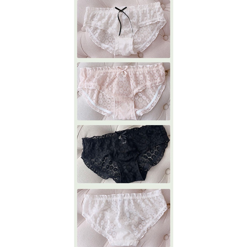 Quần Lót Nữ Ren- Cotton Hoa Kháng Khuẩn Sexy Xuất Đông Âu  Hàng Loại Đẹp.