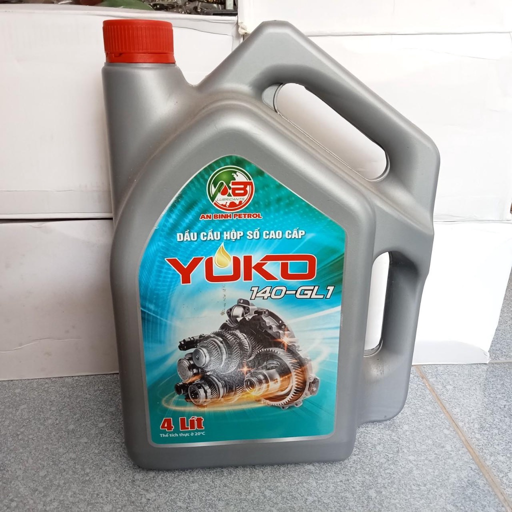 DẦU CẦU HỘP SỐ YOKO 140 4 LÍT DẦU NHỜN BÔI TRƠN CAO CẤP