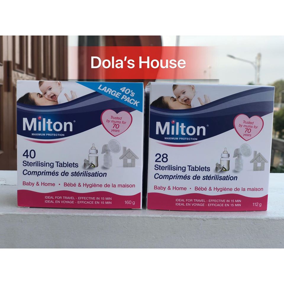 VIÊN TIỆT TRÙNG MILTON UK