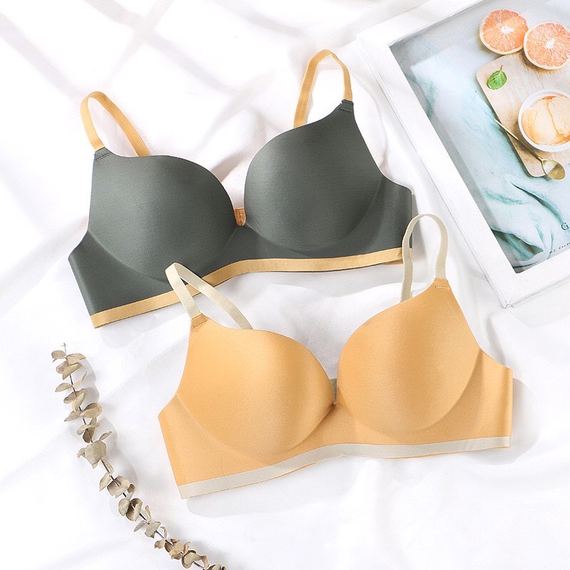 [Có sẵn] Áo Lót Đúc Su Viền Kẻ Đệm Dày, Không Gọng AL36 | BigBuy360 - bigbuy360.vn