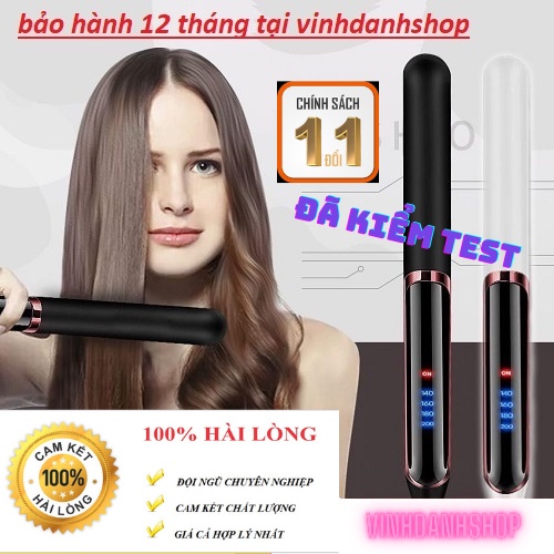 [ 𝑯𝑨̀𝑵𝑮 𝑪𝑨𝑶 𝑪𝑨̂́𝑷 ] Máy ép duỗi tóc, làm tóc, uốn xoăn tóc Hàn Quốc cao cấp duỗi tóc 2 trong 1 cao cấp kiểu Hàn Quốc